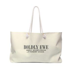 Boldly Ewe Wooly Wildflowers Tote