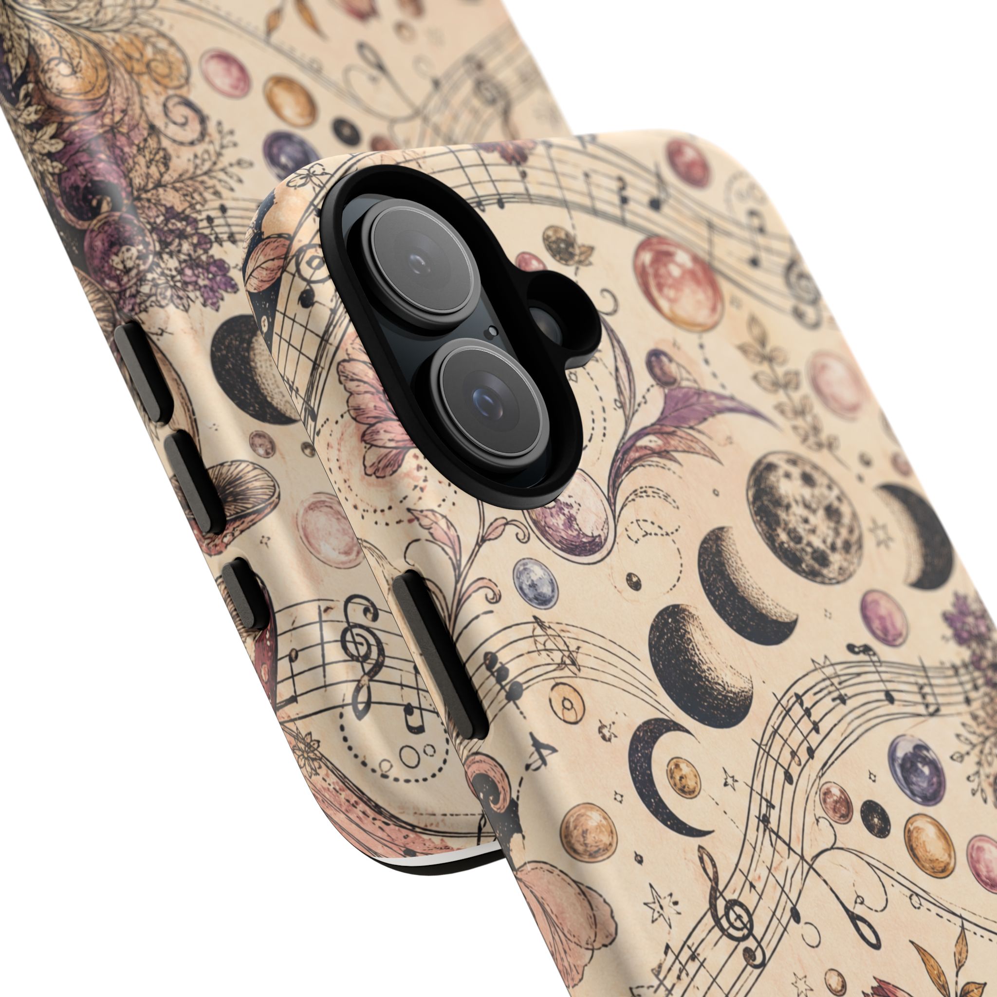 Moonlit Melody Boho Mushroom Phone Case - Image 38