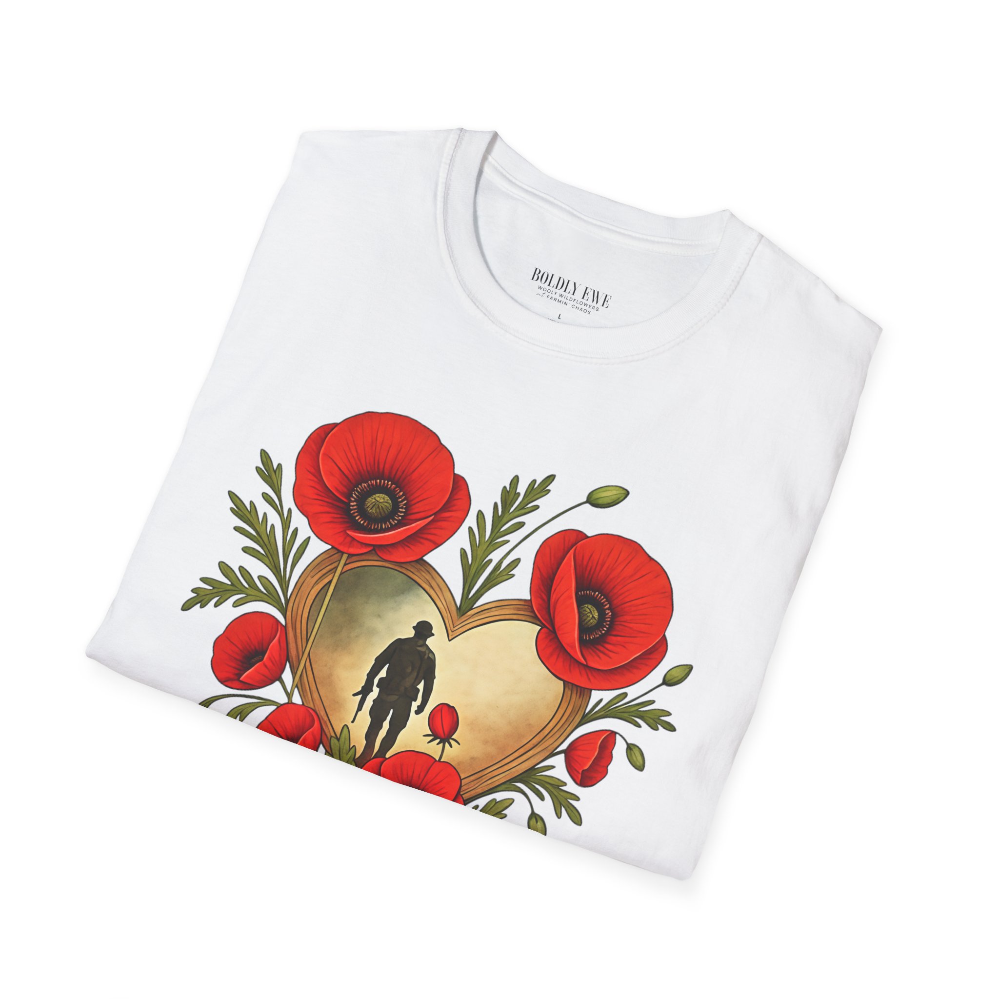 Remembrance Poppy T-Shirt - Image 2