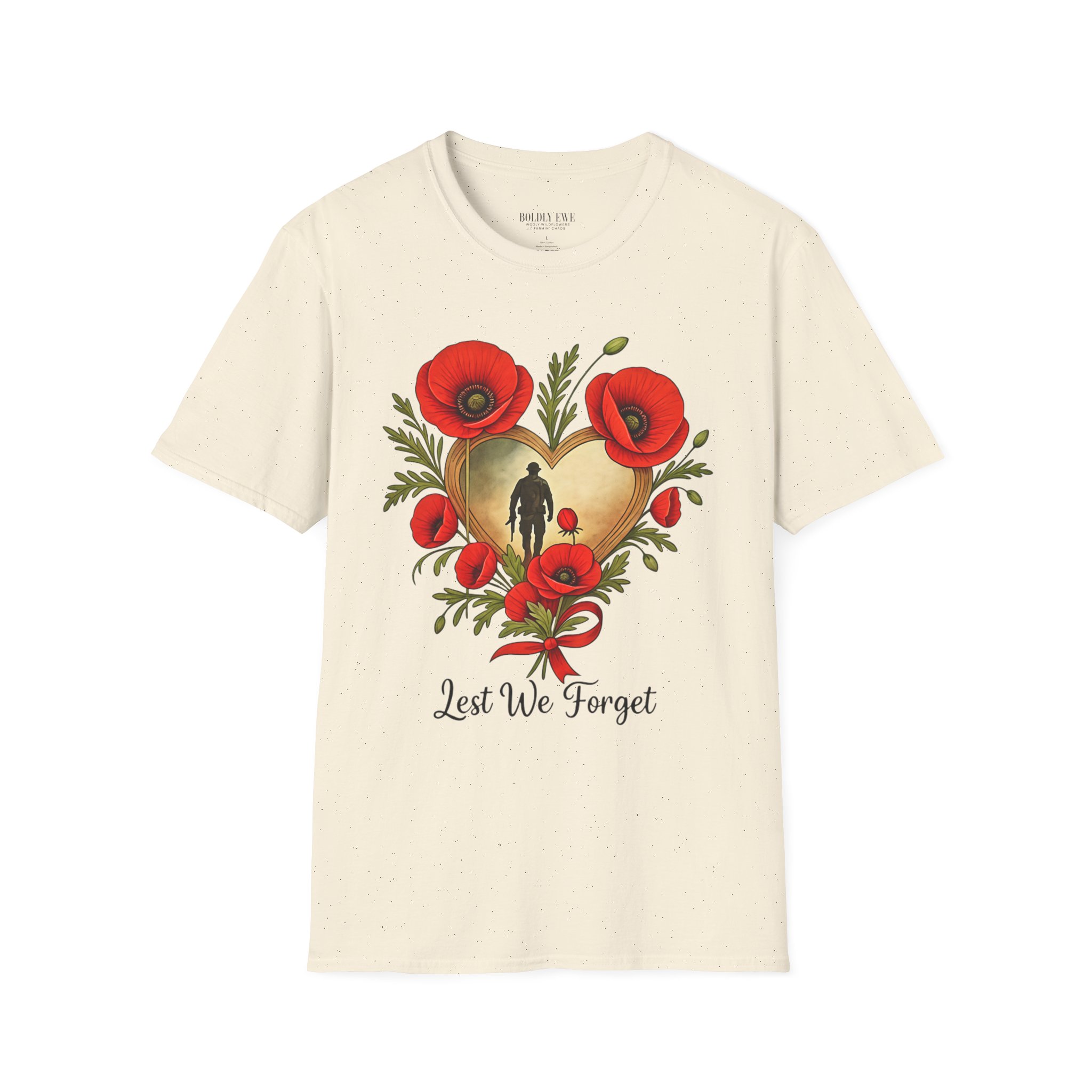 Remembrance Poppy T-Shirt - Image 4