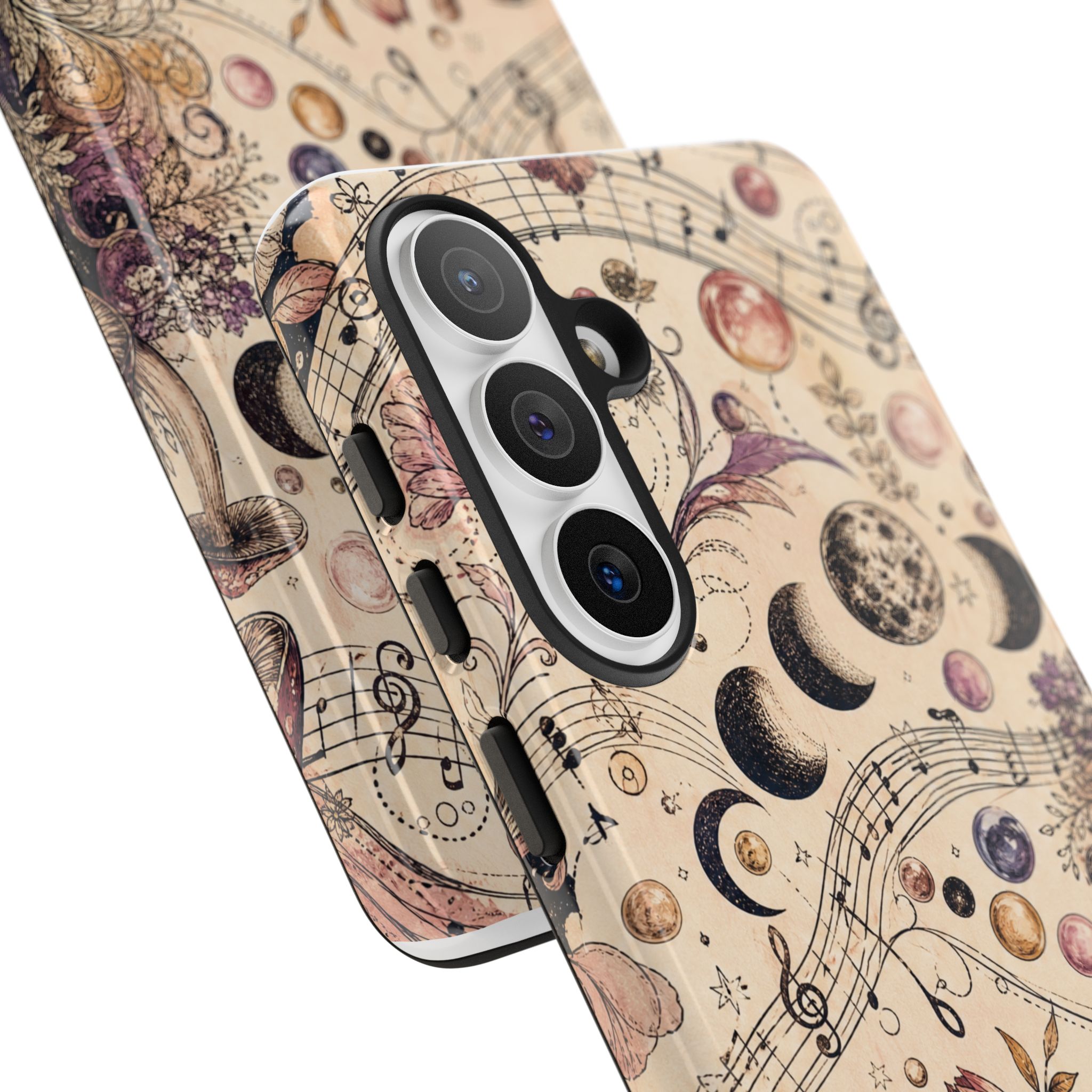 Moonlit Melody Boho Mushroom Phone Case - Image 68