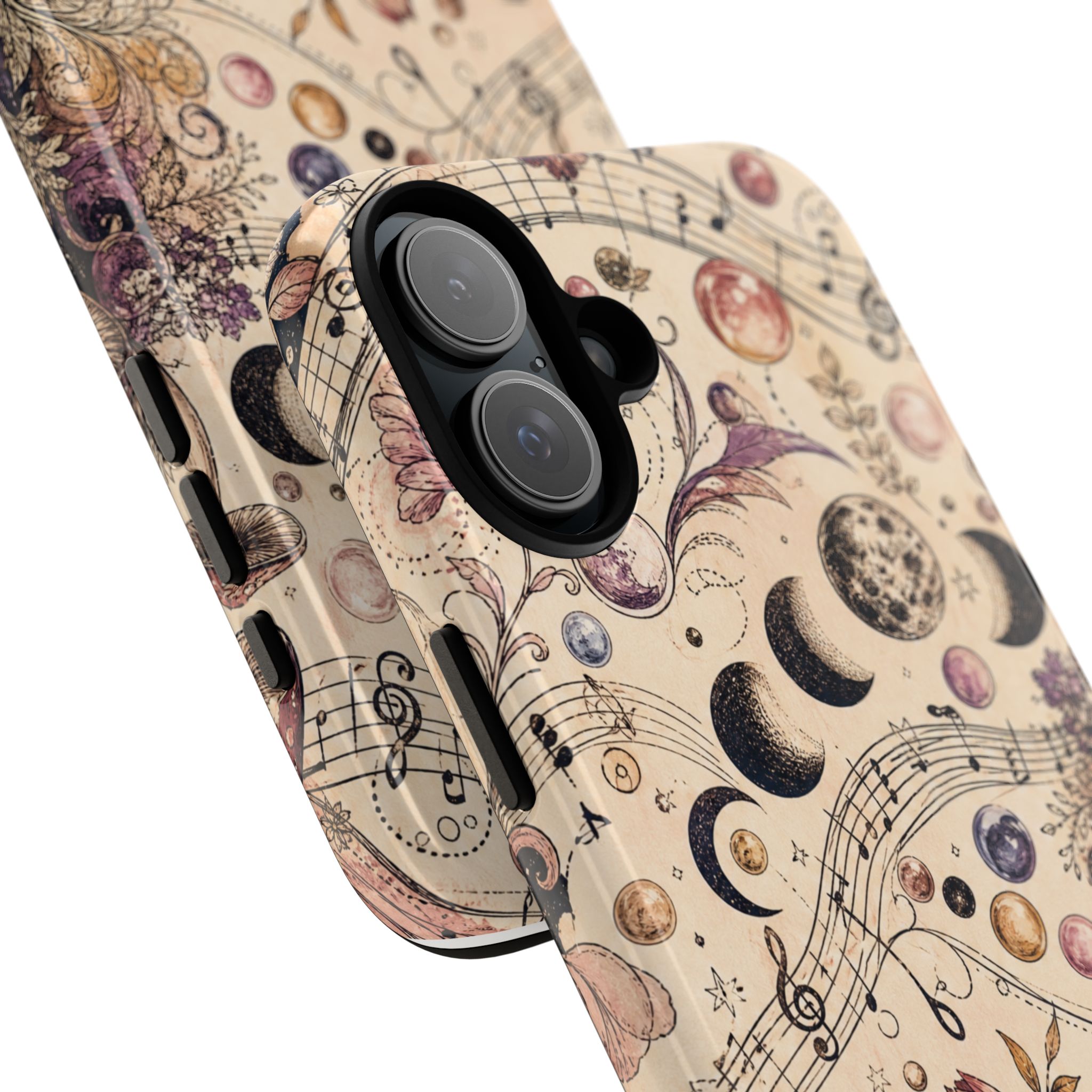 Moonlit Melody Boho Mushroom Phone Case - Image 34