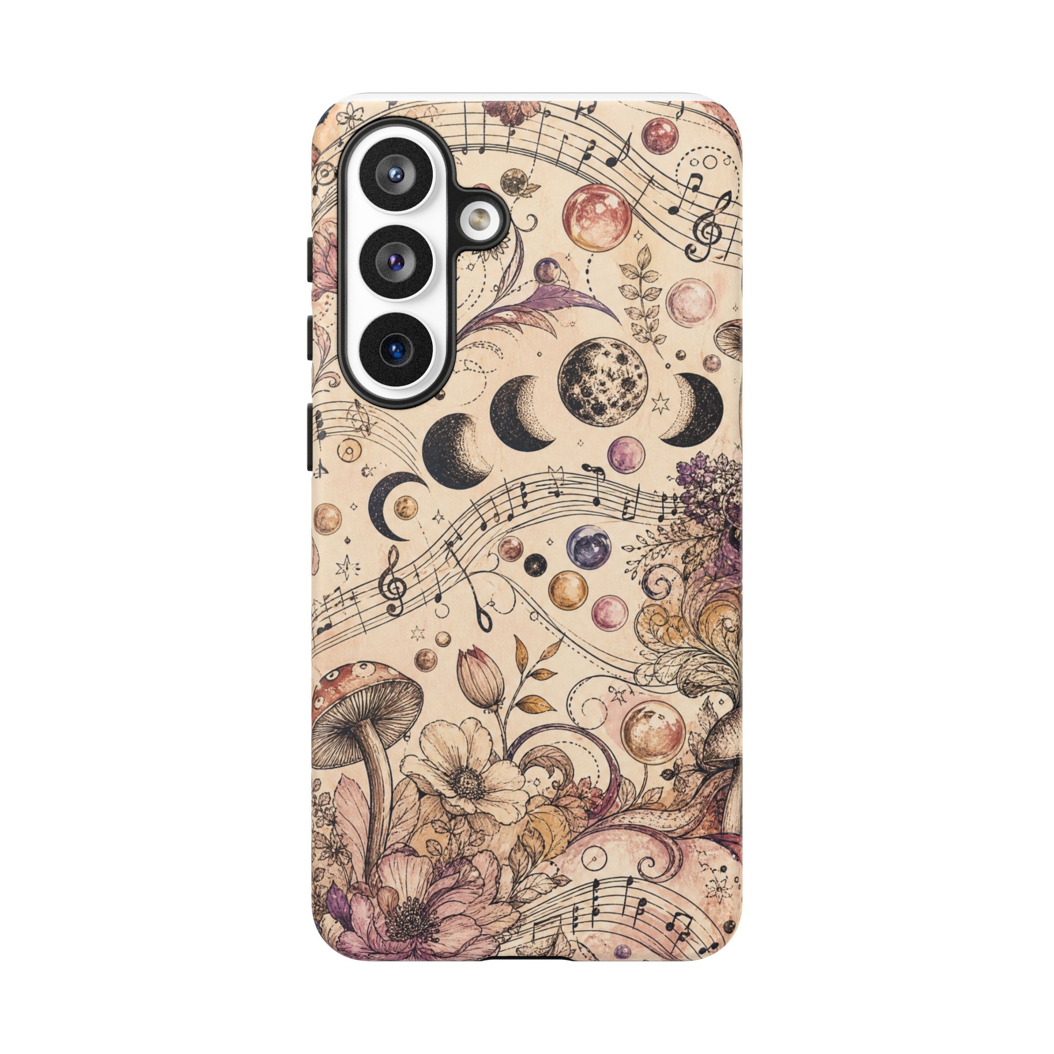Moonlit Melody Boho Mushroom Phone Case - Image 69
