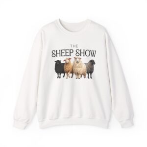 Sheep Show Sweatshirt | Farmin’ Chaos Blossom, Jangle, Aggie & Maple Crewneck
