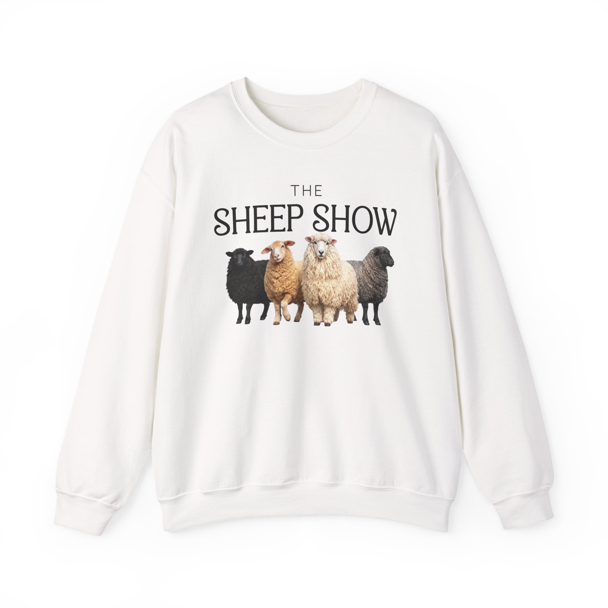 Sheep Show Sweatshirt | Farmin’ Chaos Blossom, Jangle, Aggie & Maple Crewneck