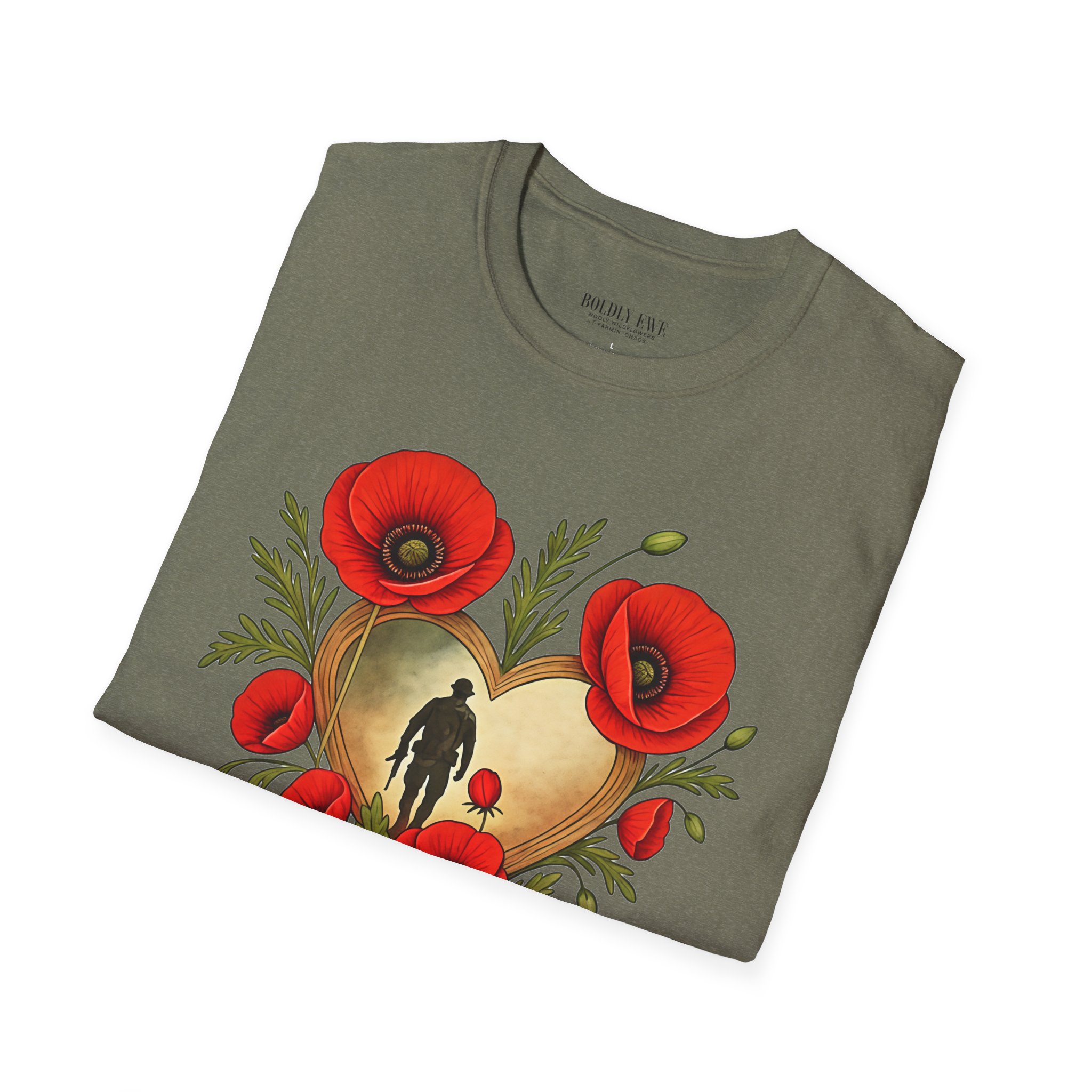 Remembrance Poppy T-Shirt - Image 7