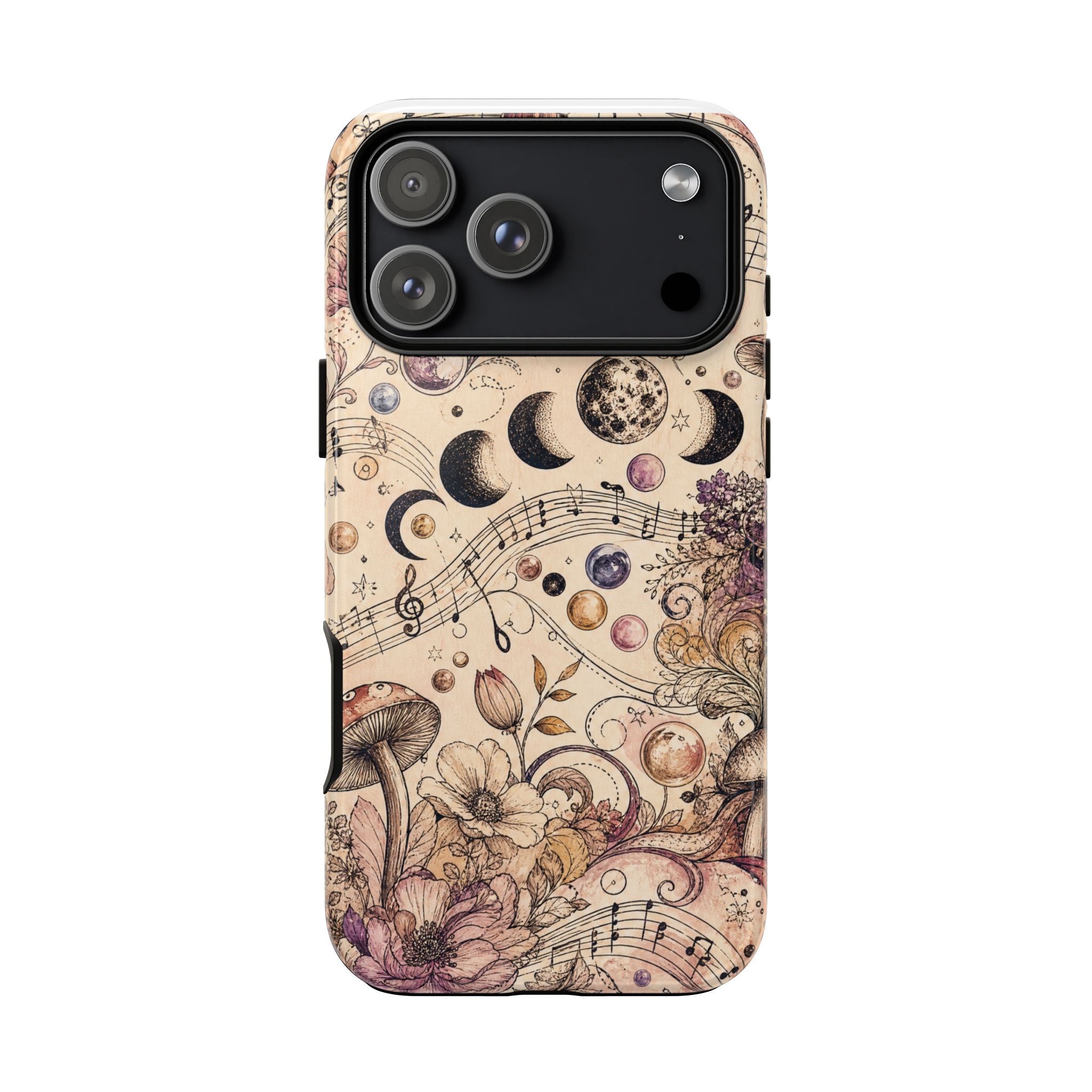 Moonlit Melody Boho Mushroom Phone Case - Image 61