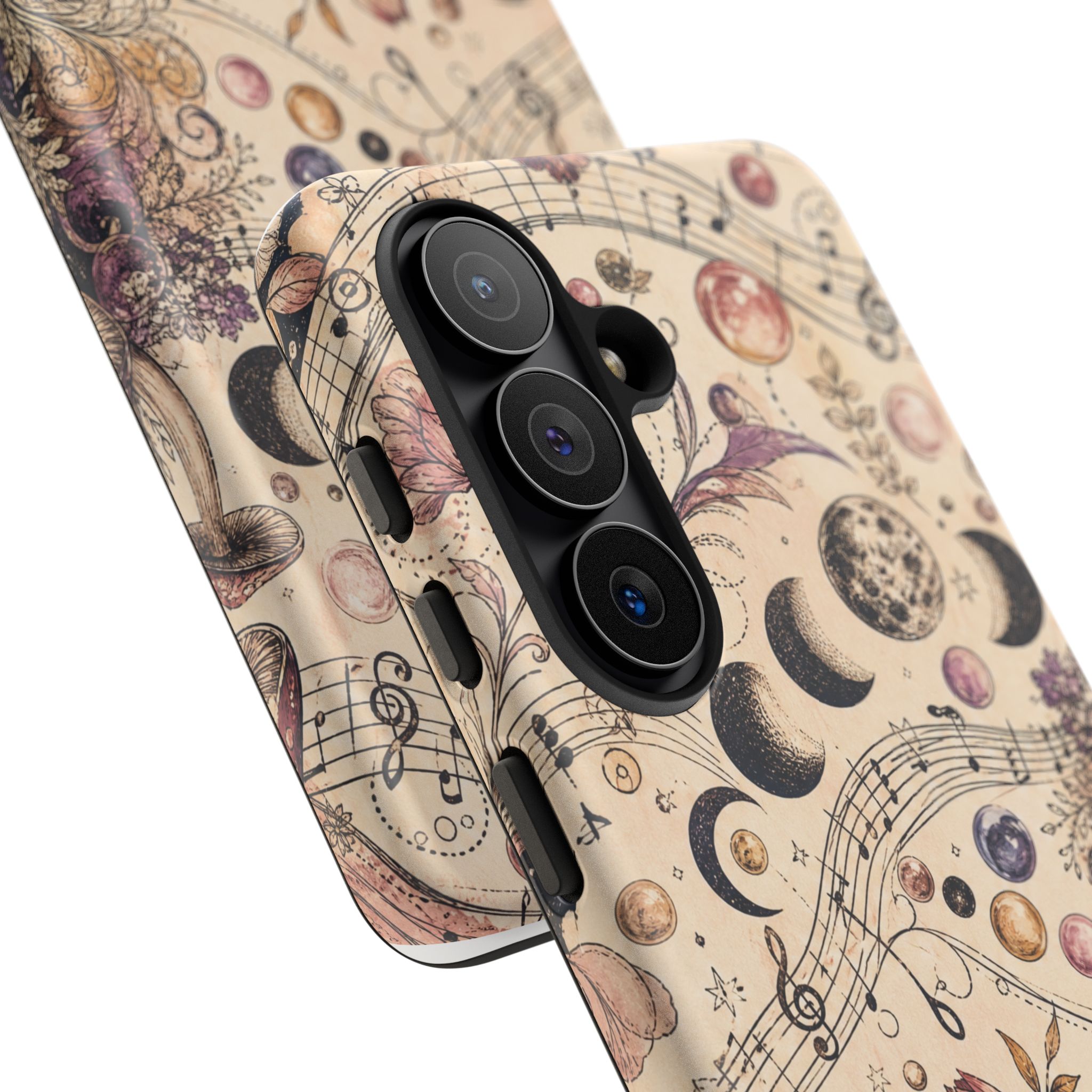 Moonlit Melody Boho Mushroom Phone Case - Image 66