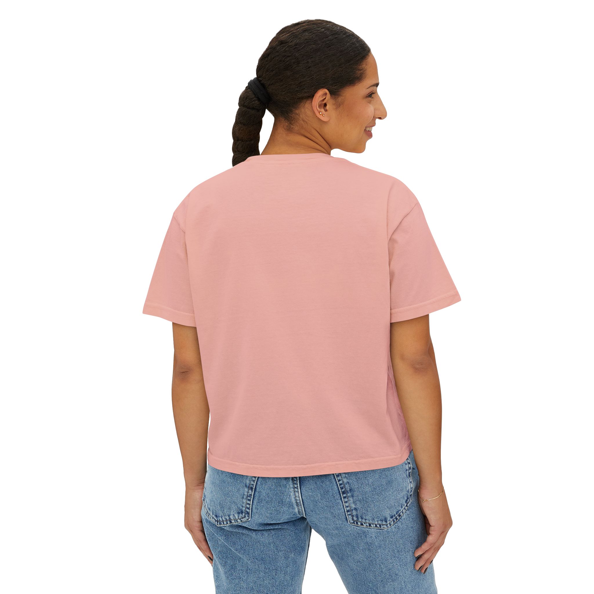 Keep Me Between the Tide and the Fireflies Women's Boxy Tee - Image 12