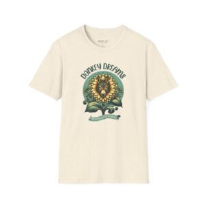 Donkey Dreams and Wildflower Scenes T-Shirt – Boldly Ewe Collection Farm Tee