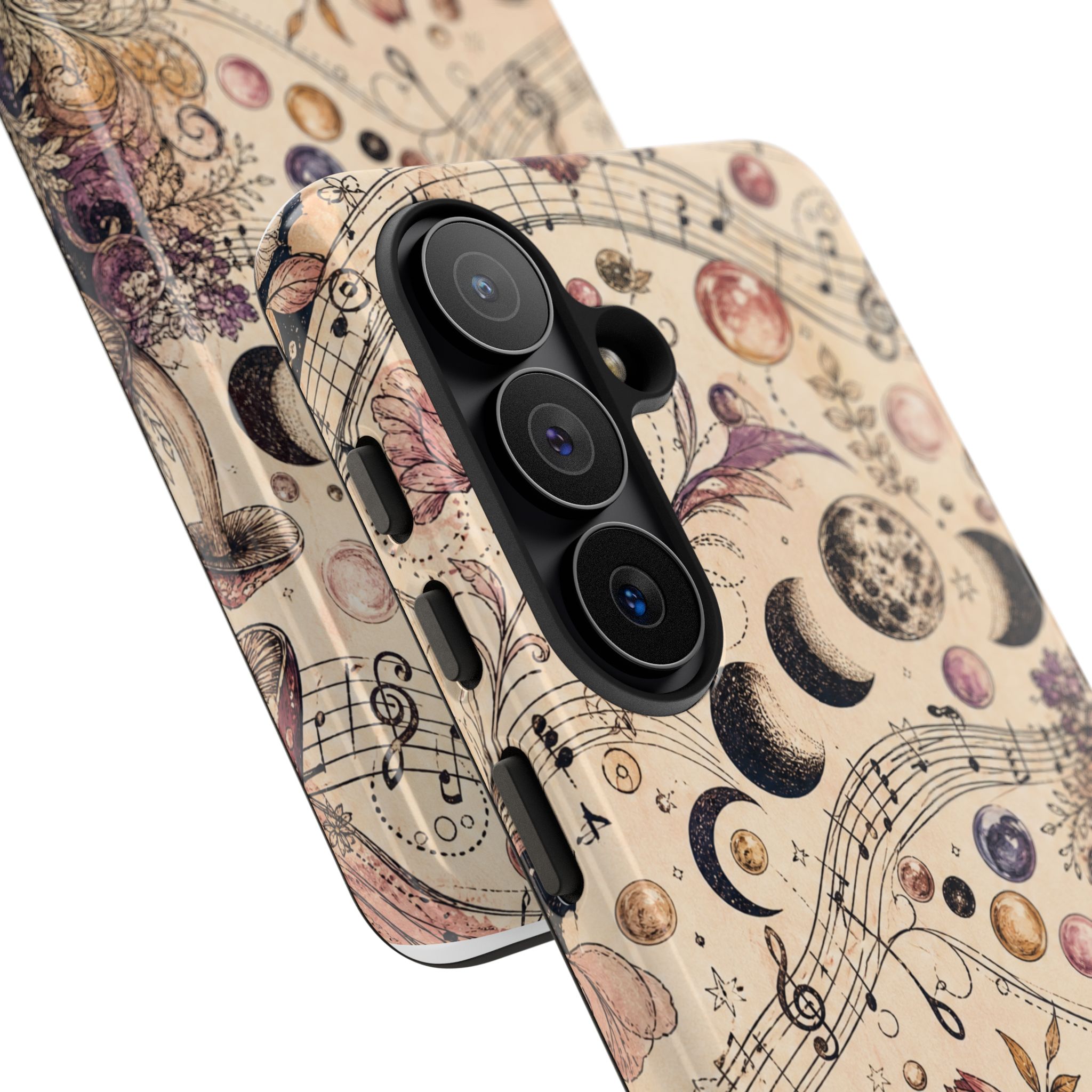 Moonlit Melody Boho Mushroom Phone Case - Image 64