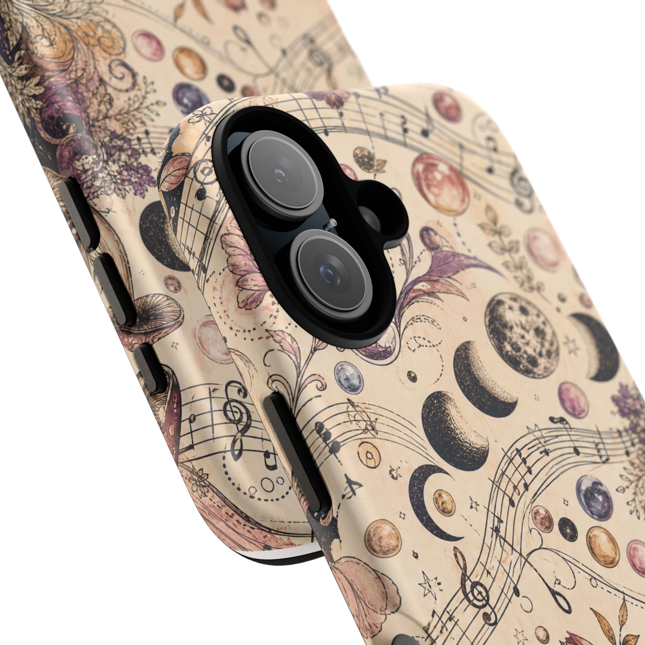 Moonlit Melody Boho Mushroom Phone Case - Image 30