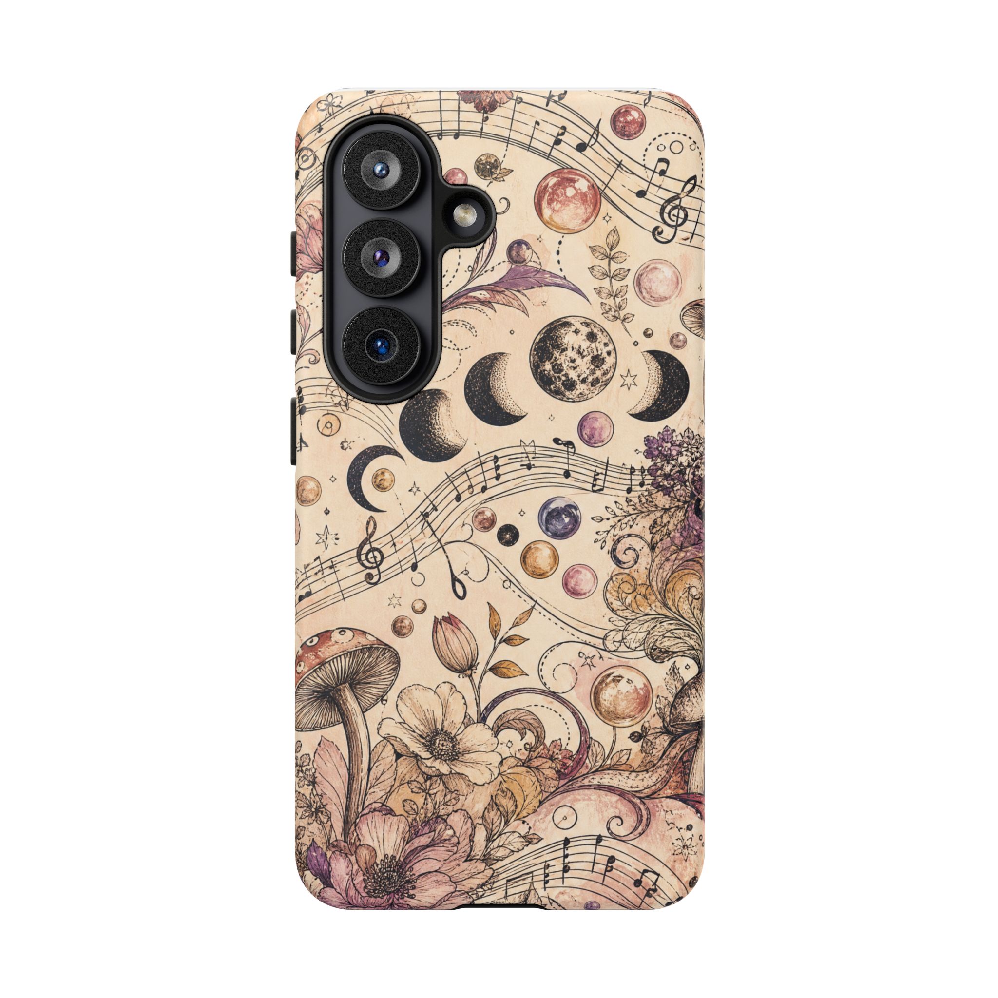 Moonlit Melody Boho Mushroom Phone Case - Image 65