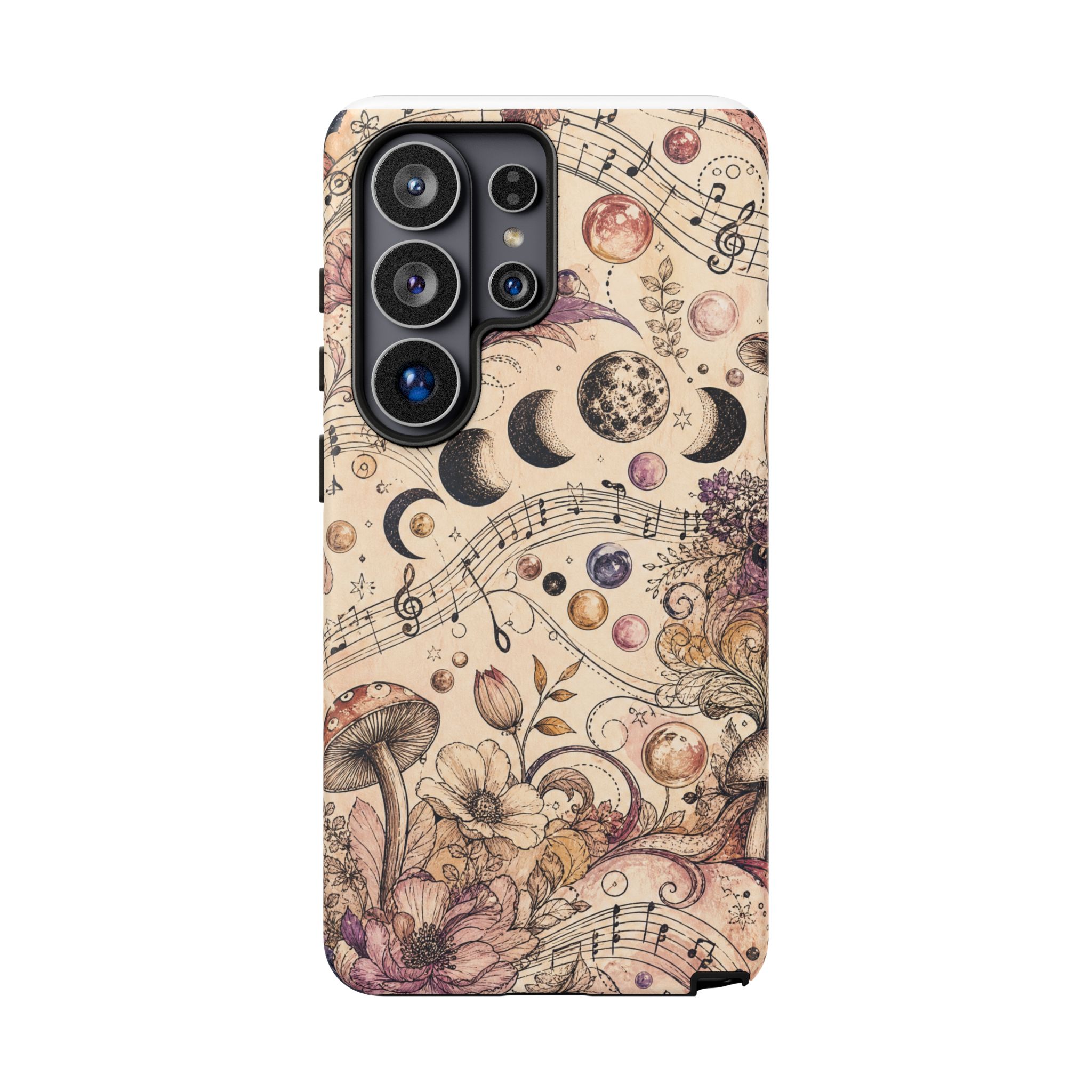 Moonlit Melody Boho Mushroom Phone Case - Image 73