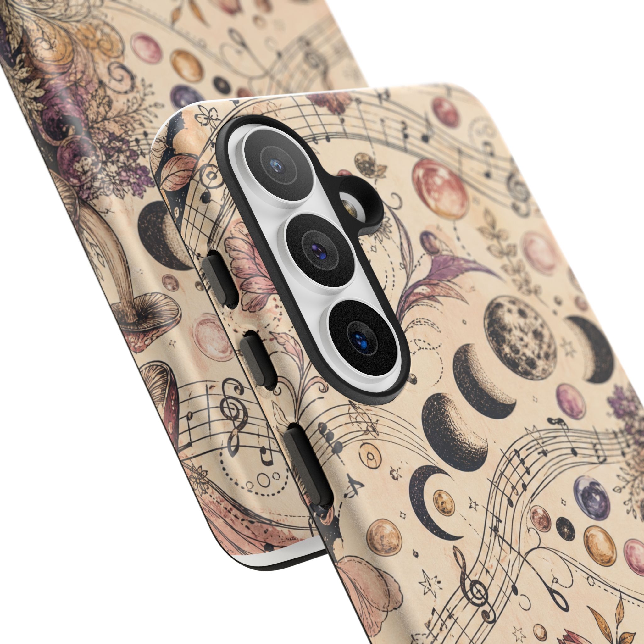 Moonlit Melody Boho Mushroom Phone Case - Image 70