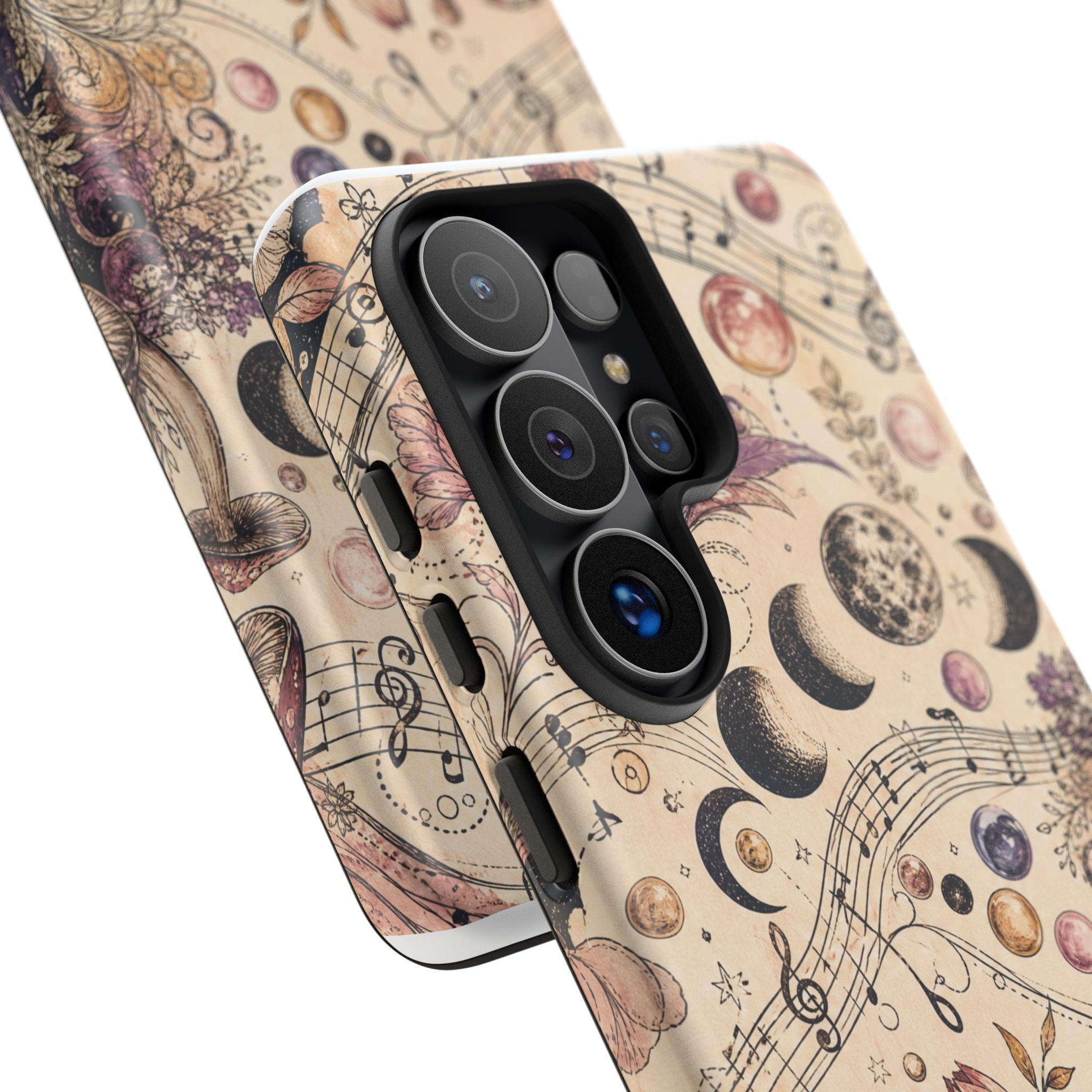 Moonlit Melody Boho Mushroom Phone Case - Image 74