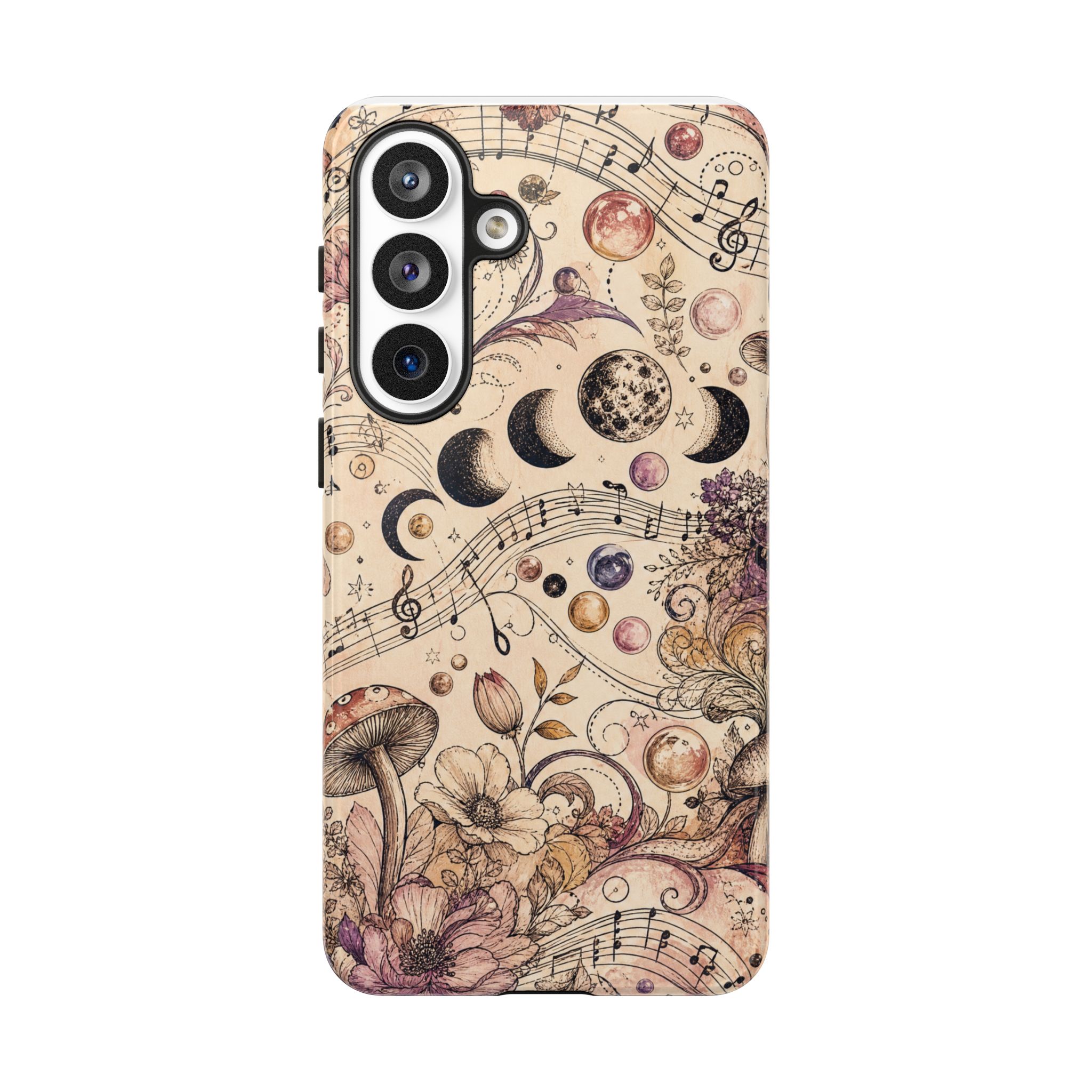 Moonlit Melody Boho Mushroom Phone Case - Image 67