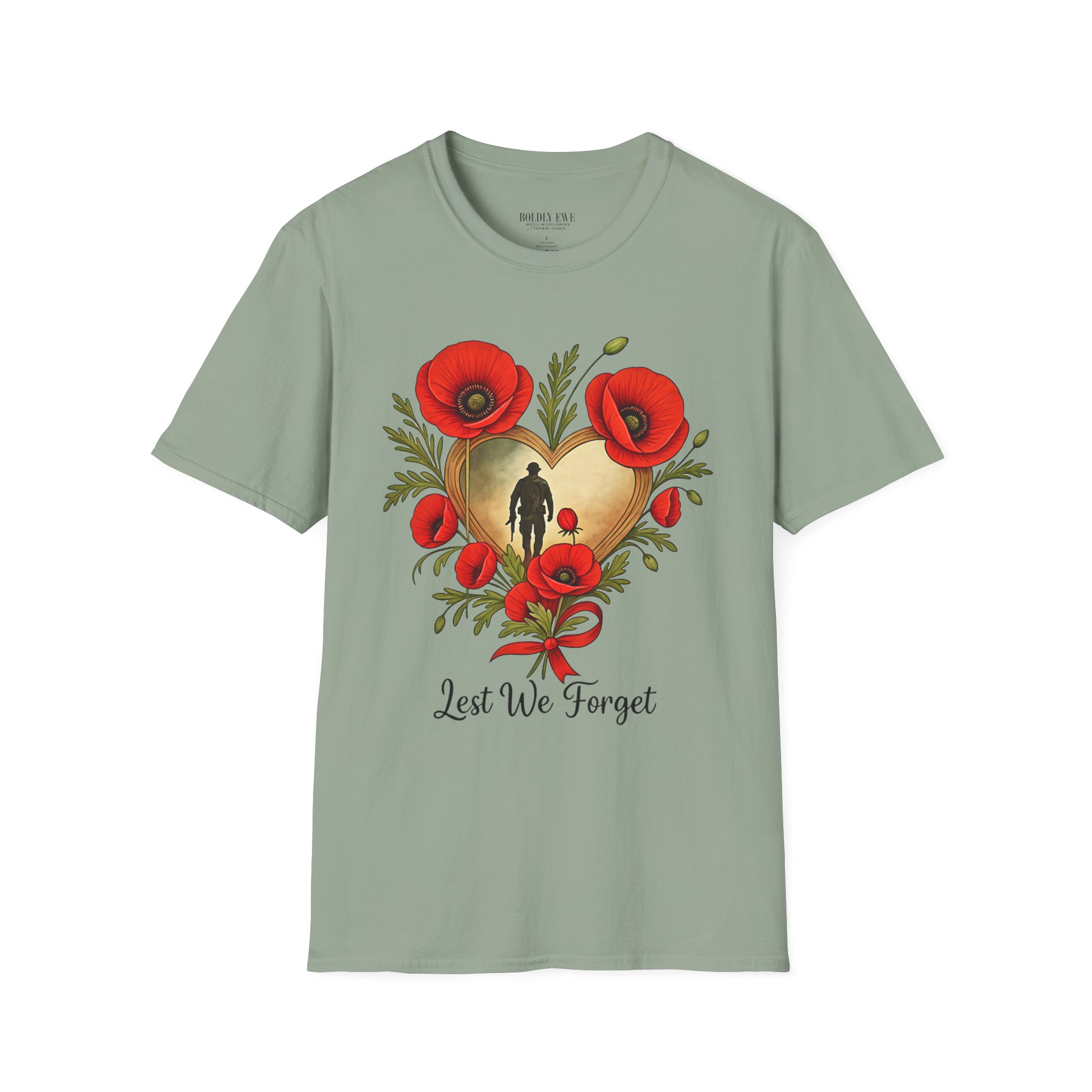 Remembrance Poppy T-Shirt - Image 8
