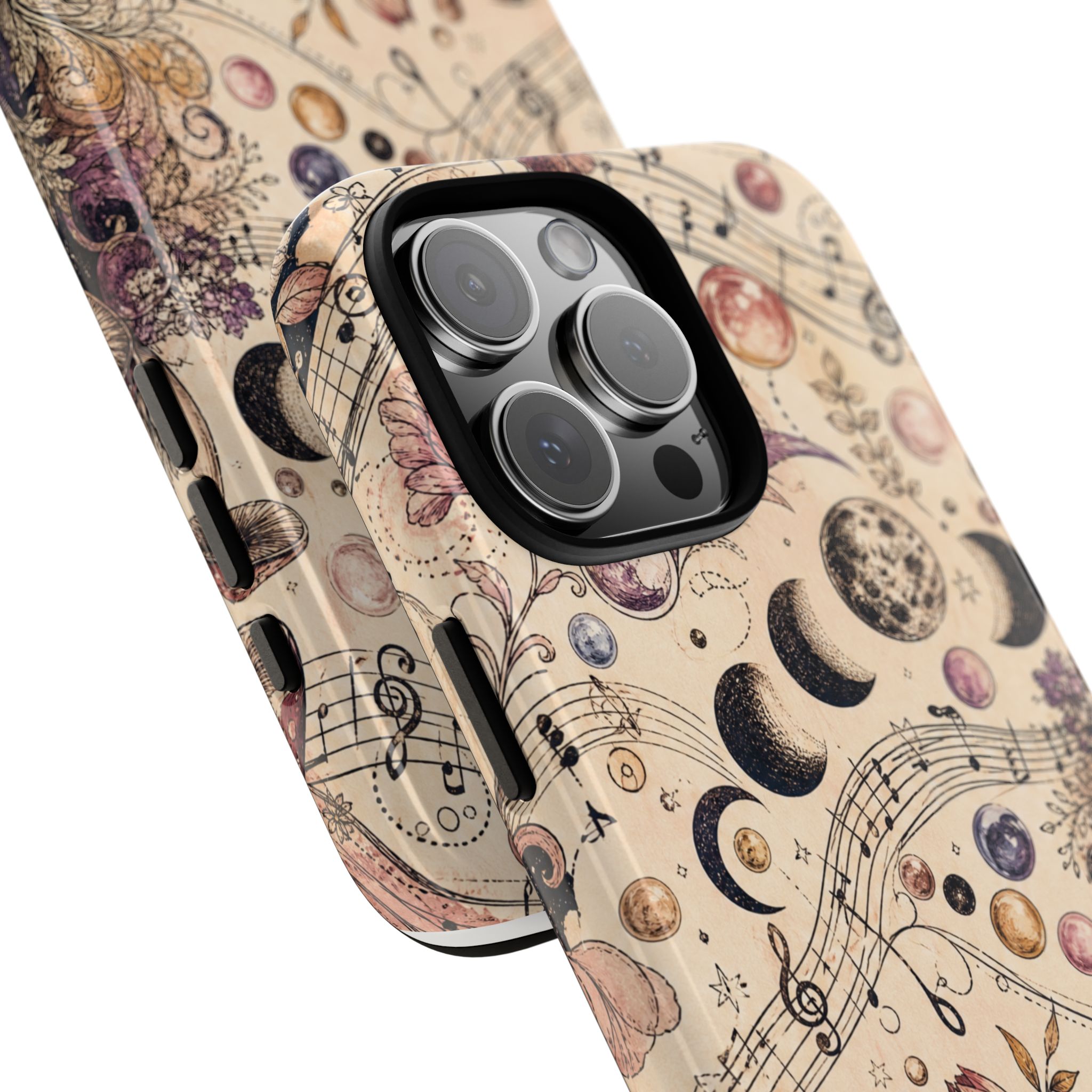Moonlit Melody Boho Mushroom Phone Case - Image 50