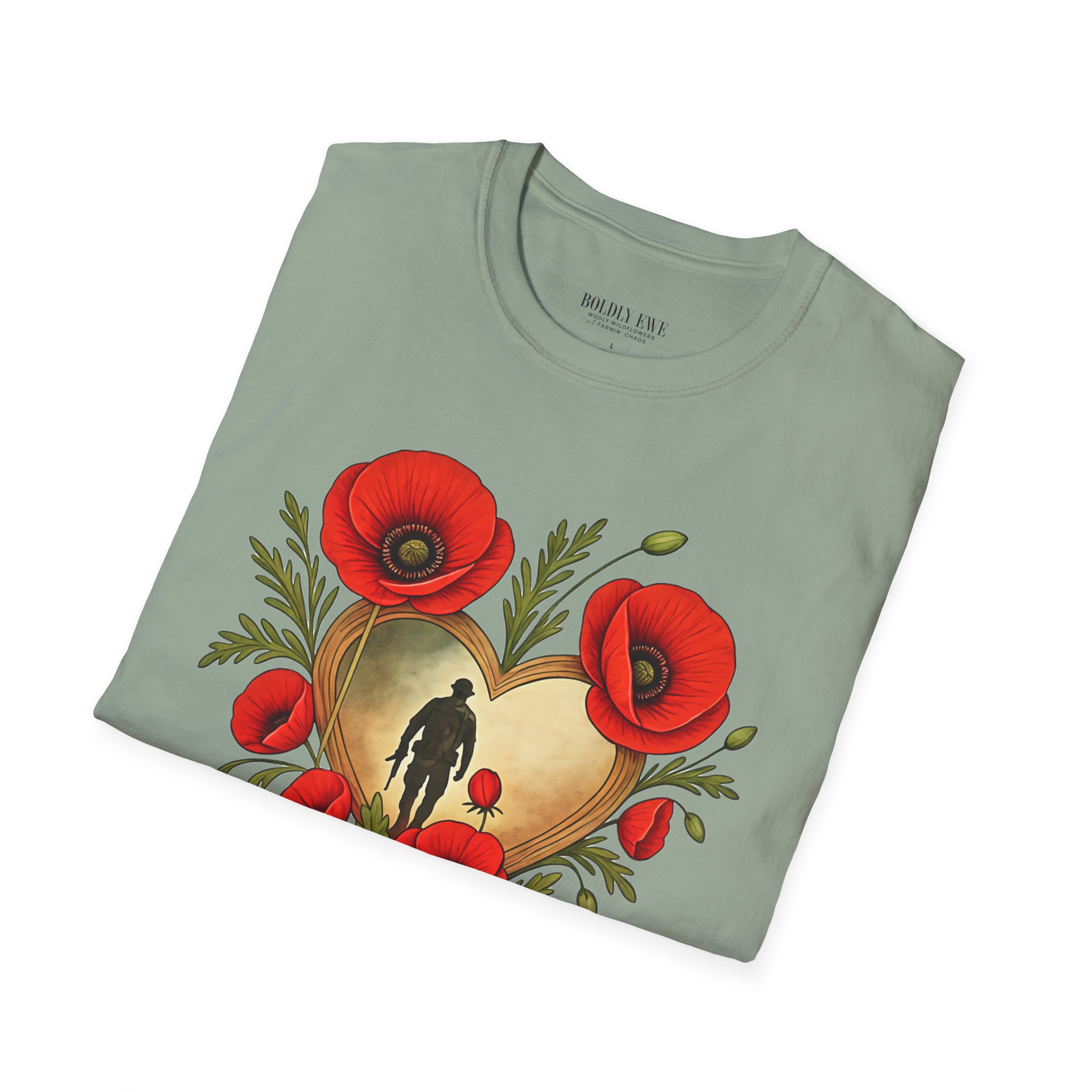 Remembrance Poppy T-Shirt - Image 9