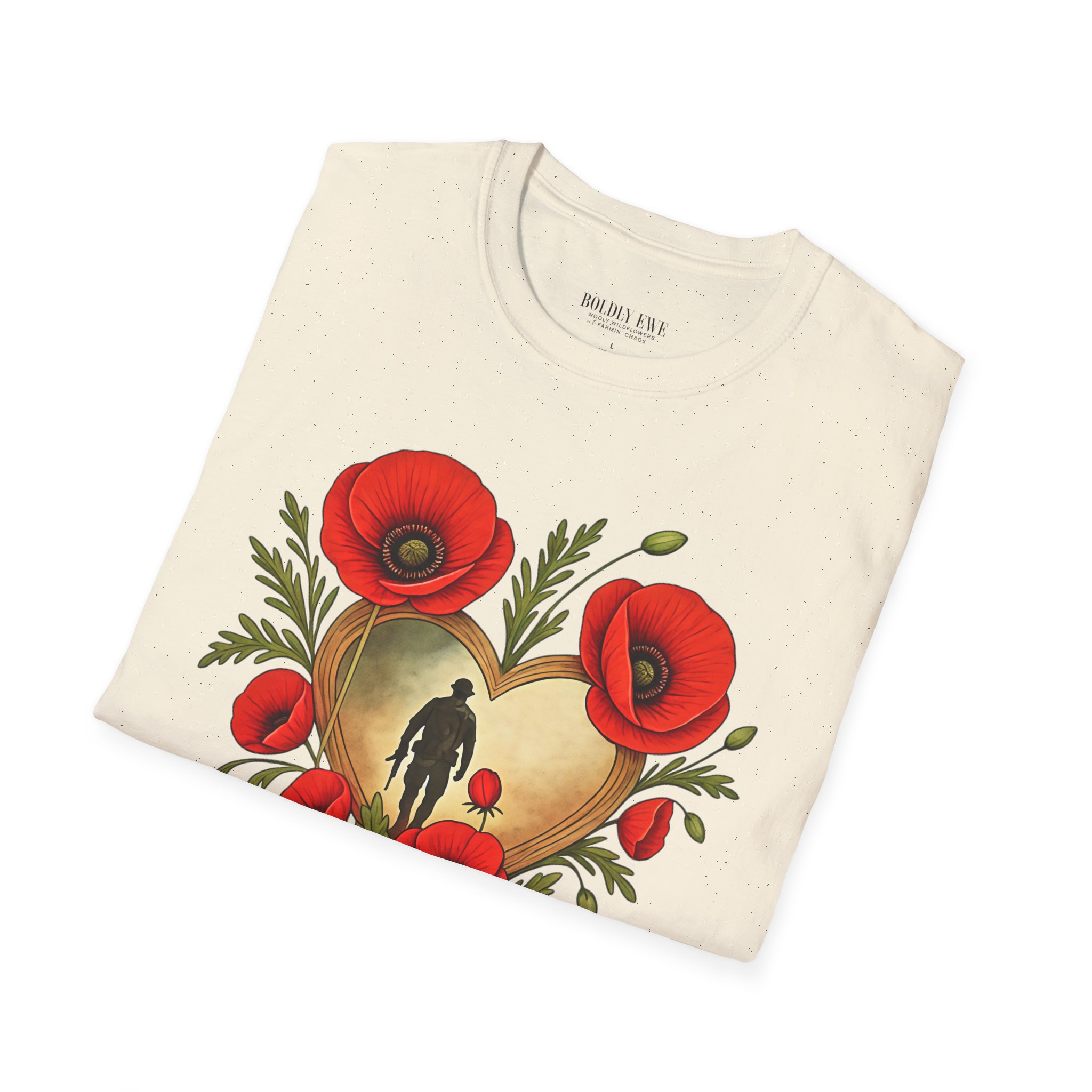 Remembrance Poppy T-Shirt - Image 5