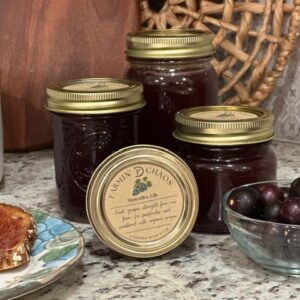Organic Muscadine Jelly – Honey Sweetened, Small Batch
