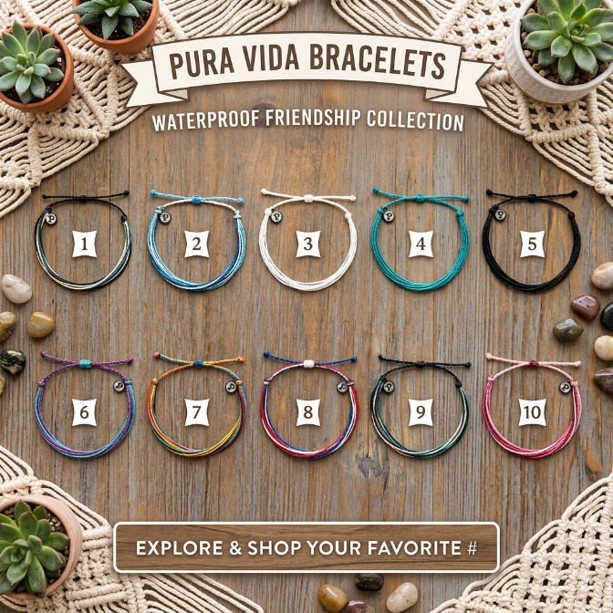Pura Vida Friendship Bracelets | Waterproof For Farm Life - Image 2