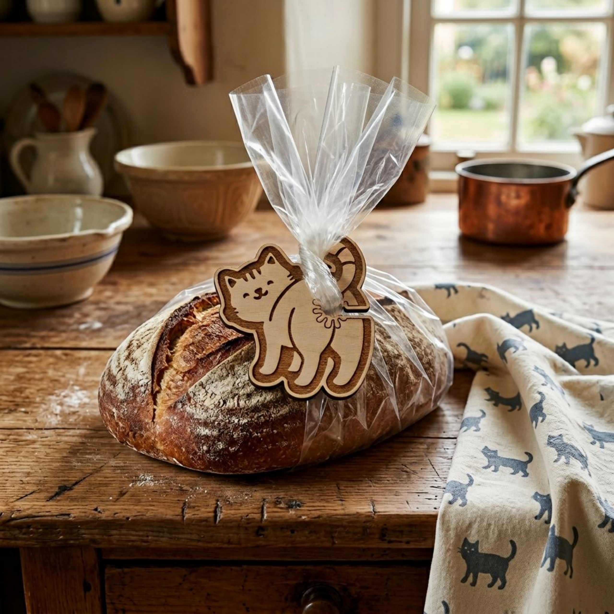 Farm Animal Bread Bag Closers | Funny Butt Bag Ties & Bread Clips - Image 8