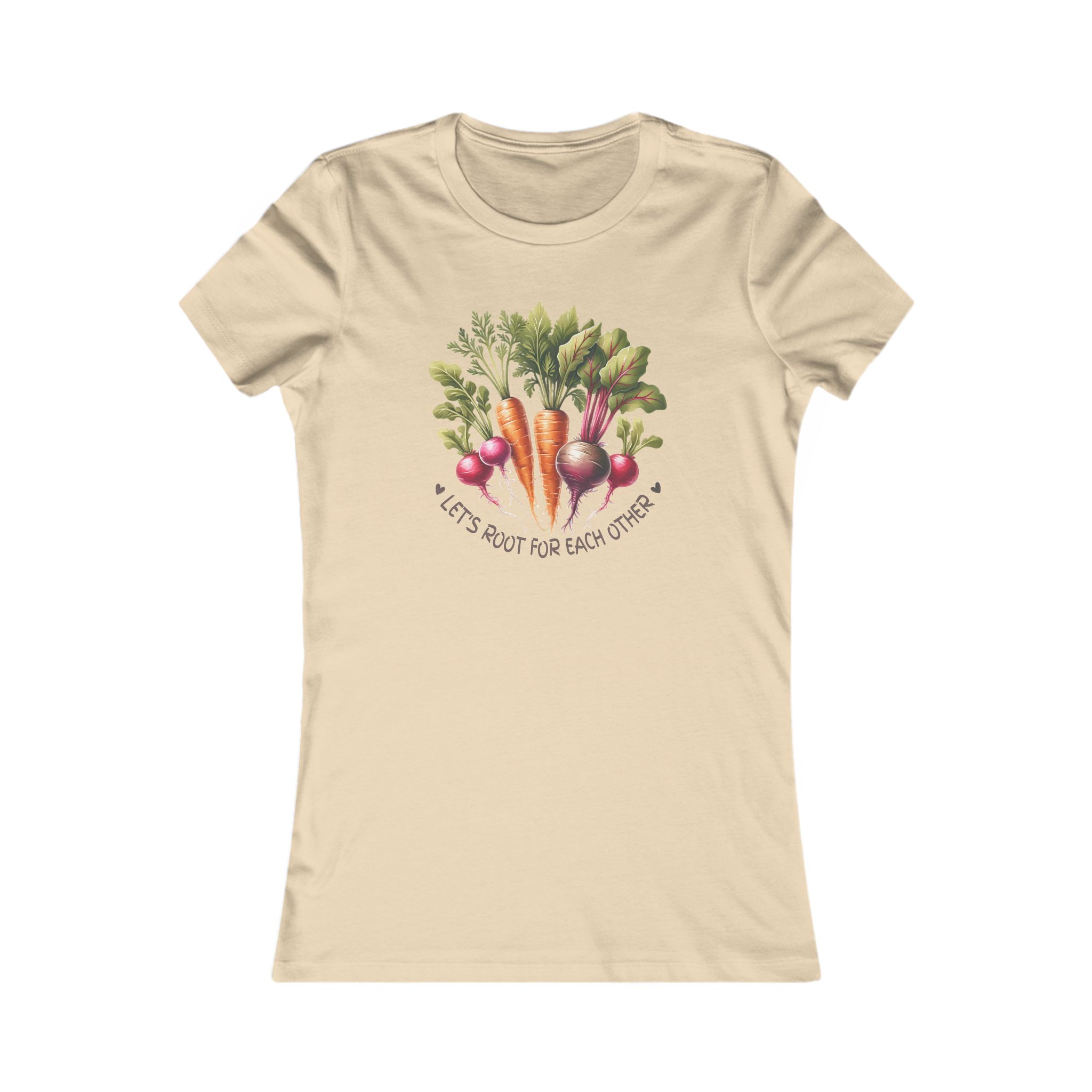 Garden Harvest Bouquet Ladies Fit Tee - Image 2