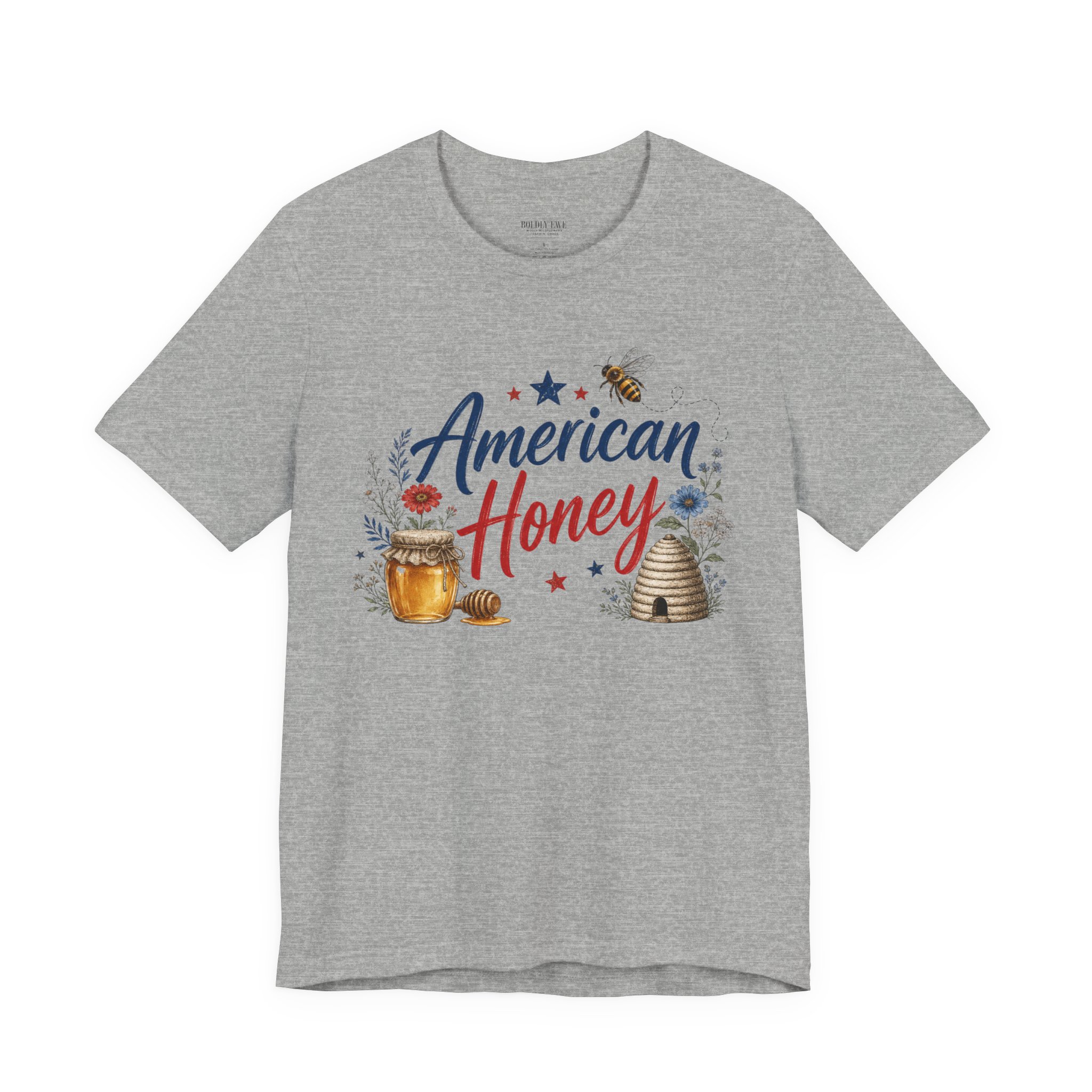 American Honey T-Shirt β Patriotic Lady Beekeeper Apparel - Image 11