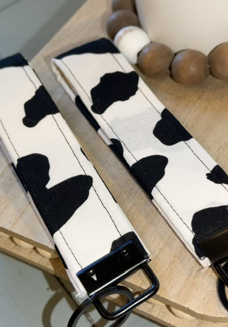 Farm Theme Wristlet Key Ring | Handmade Farmhouse Keychain Wristlet - Image 13