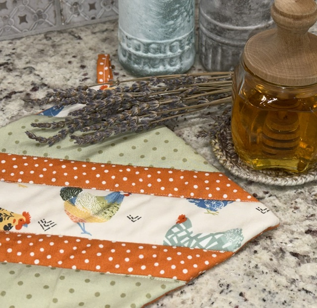 Handmade Farmhouse Potholders | Thick Country Kitchen Hot Pads - Image 2