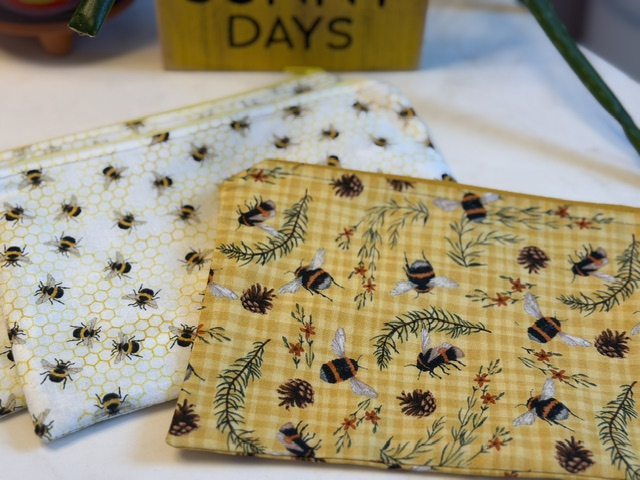 Handmade Zipper Pouches | Farmhouse Cosmetic & Travel Bags - Image 5