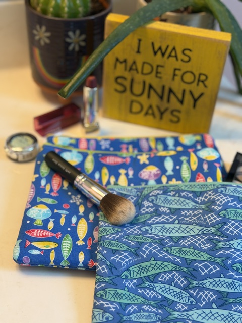 Handmade Zipper Pouches | Farmhouse Cosmetic & Travel Bags - Image 10