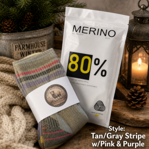 Women's Merino Wool Socks – Warm Cozy 80% Merino Wool - Image 7