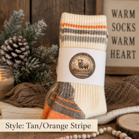 Women's Merino Wool Socks – Warm Cozy 80% Merino Wool - Image 2