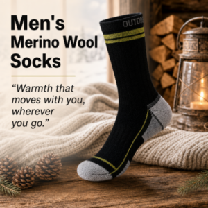 Men's Merino Wool Socks – Warm Cozy 80% Merino Wool
