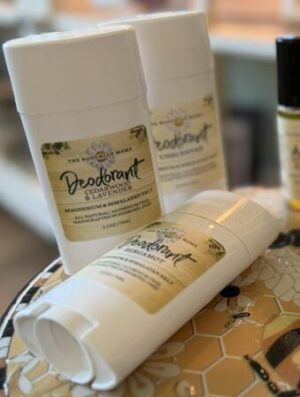 Natural Magnesium Deodorant aluminum-free handcrafted deodorant by The Bohemian Mama