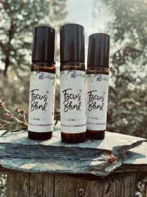 Focus Essential Oil Blend handcrafted aromatherapy oil by The Bohemian Mama
